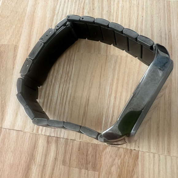 Quicksilver the quad men’s rectangular gunmetal gray watch NEW BATTERY - Picture 6 of 12